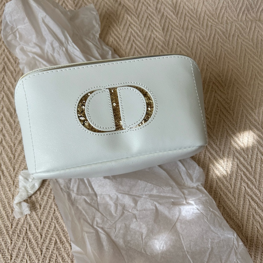 Dior make up bag